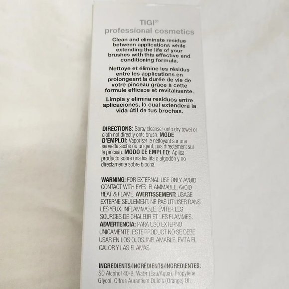 Pro Brush Cleanser (limpiador de brochas profesional) TIGI Cosmetics - Picture 6 of 9